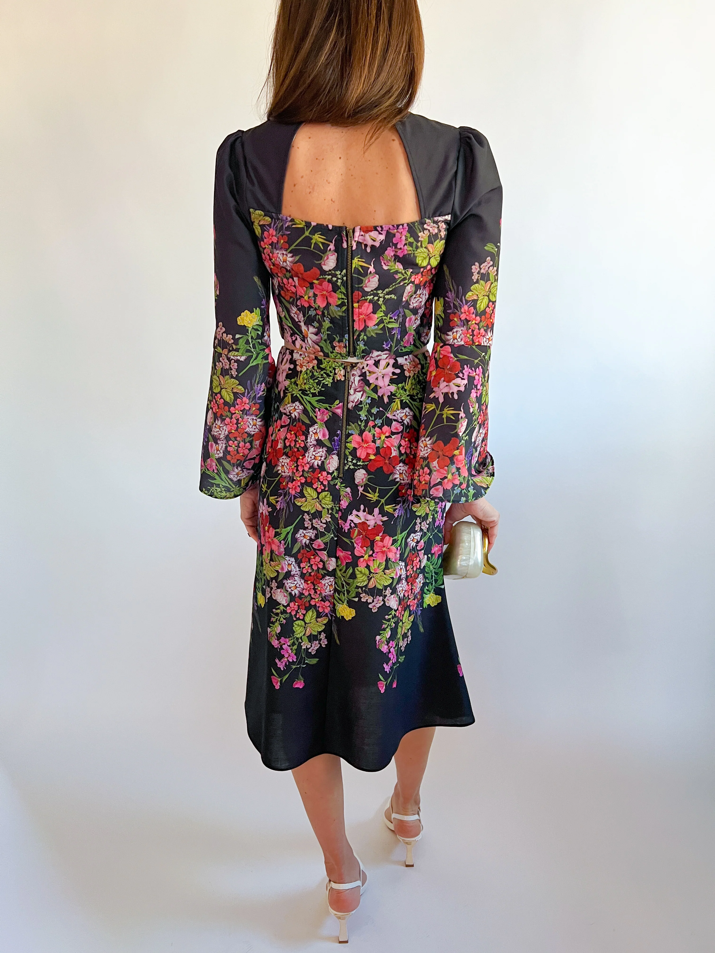 Belle Floral Print Skirt - Image 3