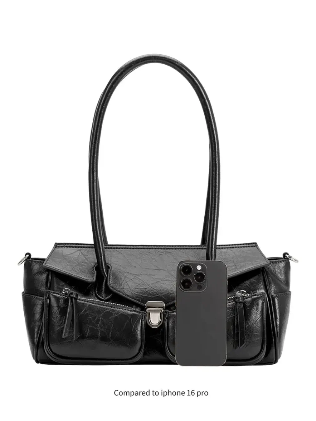 Ruthie Leather Shoulder Bag - Image 3